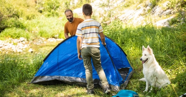 התקנת אוהל