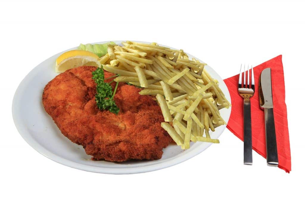 צלחת שניצל